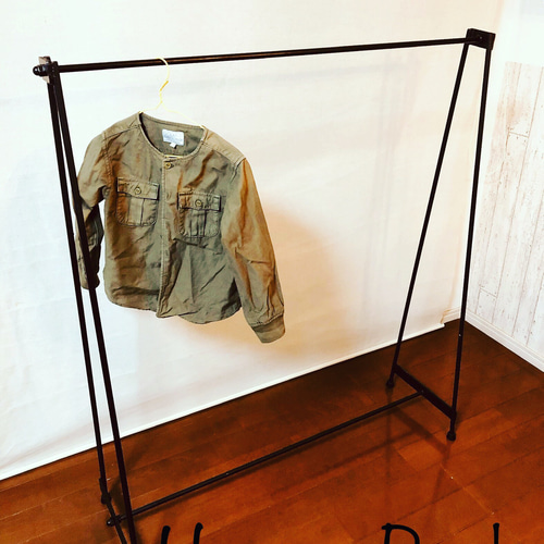 アイアン ハンガーラック  ハンドメイド アイアン ハンガーラック ハンドメイド インテリア ファッション