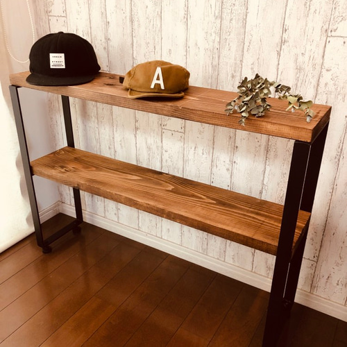 新商品‼️大人気‼️ 手作りアイアン家具 アイアンシェルフ 新商品‼️大人気‼️ 手作りアイアン家具 アイアンシェルフ