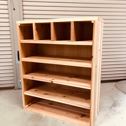 アイアンシューズラック(ワイド)5段×5足25足用 靴箱・下駄箱