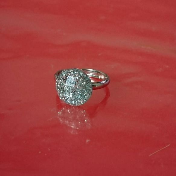 氷の宝石　ジュエリーアイスの指環 2枚目の画像