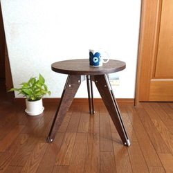 木製コーヒーテーブル No.2  cafe風 1枚目の画像