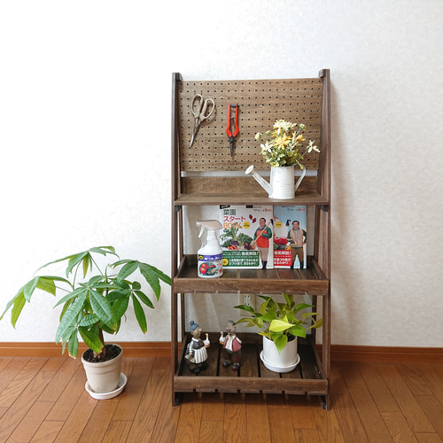 立て掛け式風なオープンシェルフ❗No.3 ／趣味の道具入れ 棚・シェルフ