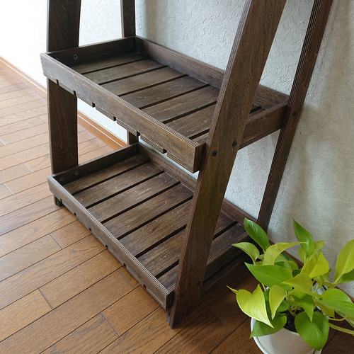 立て掛け式風なオープンシェルフ❗No.3 ／趣味の道具入れ 棚・シェルフ