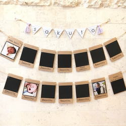 再7販】フォトガーランド*ブラック ガーランド hau* 通販