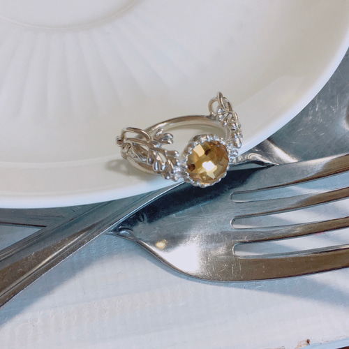 草原から見る満月リング 指輪・リング NoX ⓶ 通販 8636150｜Creema