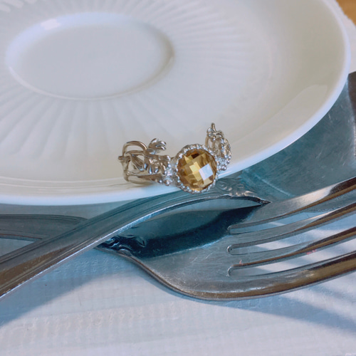 草原から見る満月リング 指輪・リング NoX ⓶ 通販 8636150｜Creema