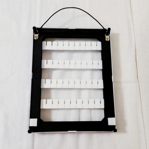 スタッドピアス収納可能！大サイズ 1.5倍収納 アンティーク調