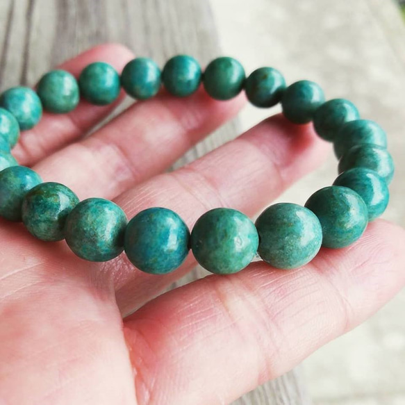 Chrysocola手鍊 第1張的照片