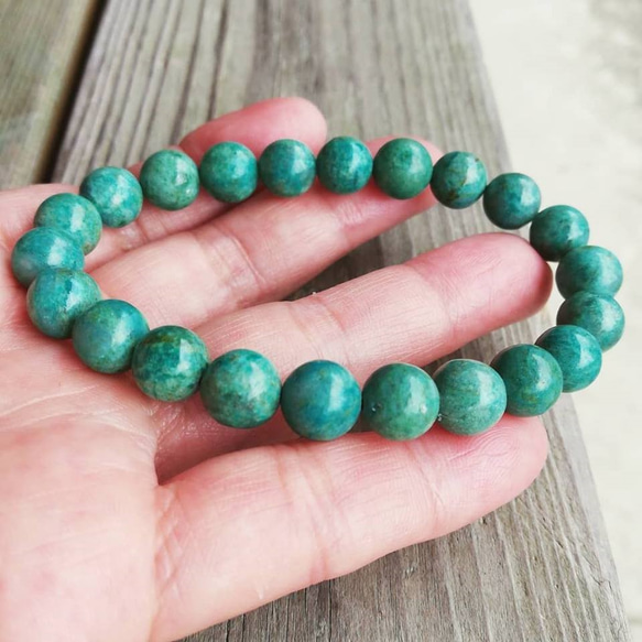 Chrysocola手鍊 第3張的照片