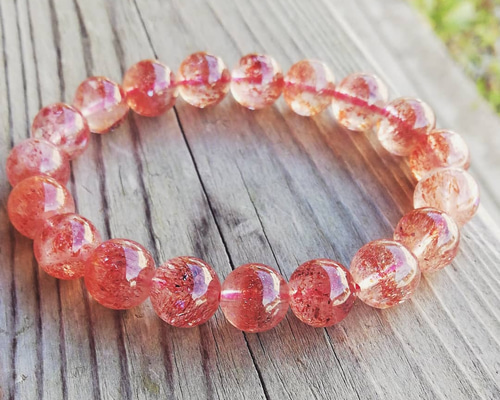 ◇ピンクスーパーセブンのブレスレット ブレスレット シェルスタジオ