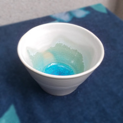 ミニボウル【海の椀・ブルーホール】ミニ丼 茶碗 お茶漬けやお吸い物など 3枚目の画像