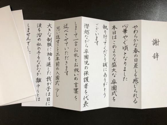 当日発送可】謝辞 祝辞 代筆 書道 即対応中♡書道家 通販