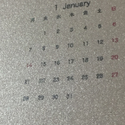 2019 壁掛けカレンダー 「円窓」 8枚目の画像