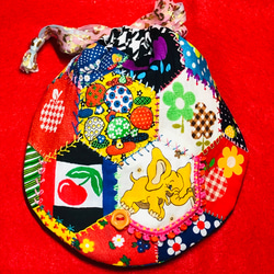 ミナペルホネン ハンドメイド ミニ巾着 ポーチ 小物入れ ミニバッグ