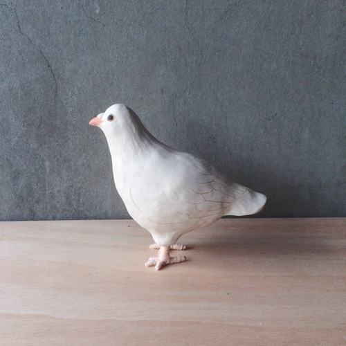 クララ|白鳩|装飾 ぬいぐるみ Hello,Animals. 通販 6975345