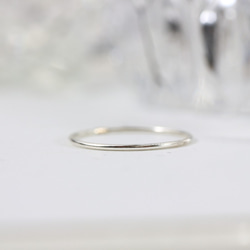 [silver925] [Silver] 直環/0.8mm寬/小指環，可以留下，防過敏 第2張的照片