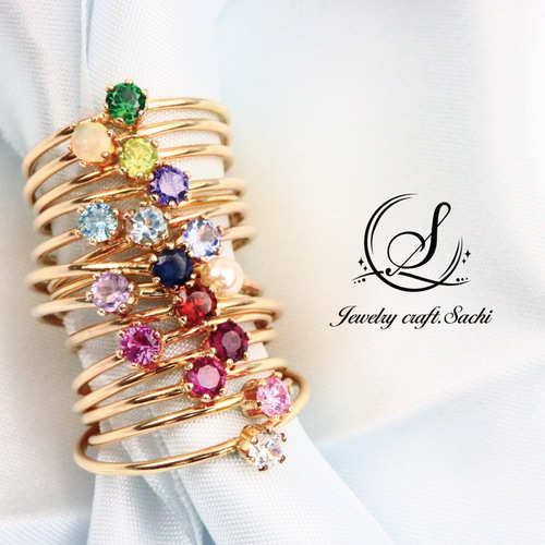 ≪14kgf≫ 3mm石（0.1ct） ロンドングリーントパーズ