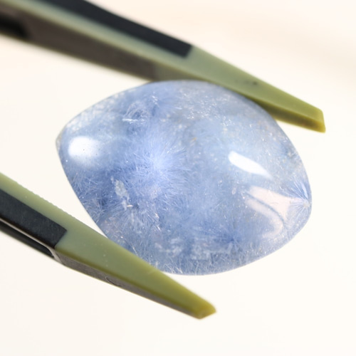 オーダー可能】①デュモルチェライトインクォーツ 8.30ct ルース・裸石