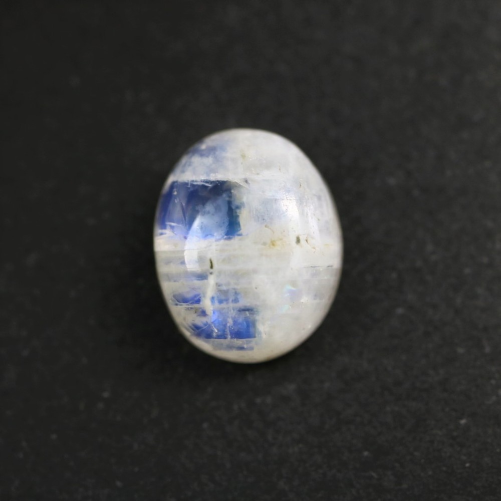 【オーダー可能】⑧ブルームーンストーン　11.1×9.0mm　4.35ct　ルース・裸石