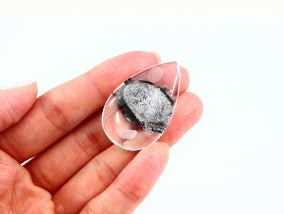 オーダー可能】①ゴーストクオーツ 22.4×35.4mm 57.20ct ルース