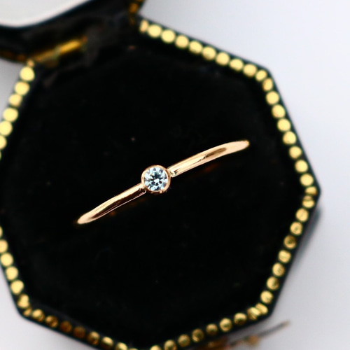 売約済みmeri.様アクアマリン 最高級ファセットカットルースk14gf