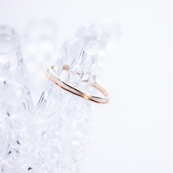 [Creema 限定] [Set of 2] Silver x Pink Gold Filled (14kgf) / Pinky 第4張的照片