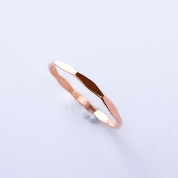 [3 件組] 1.2 毫米寬銀色 &amp; 14kgf 粉紅色/小指戒指簡單/Creema 限量/新年福袋 2020 第8張的照片