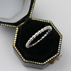 silver925】2.0mm幅＊人気！つぶつぶ プレーンリング／重ね付け