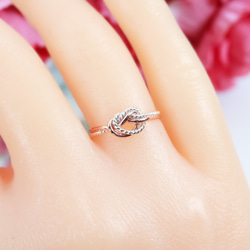 [Creema Limited] 14Kgf &amp; silver925 W Lea ring ~ Infinity Rin 第5張的照片