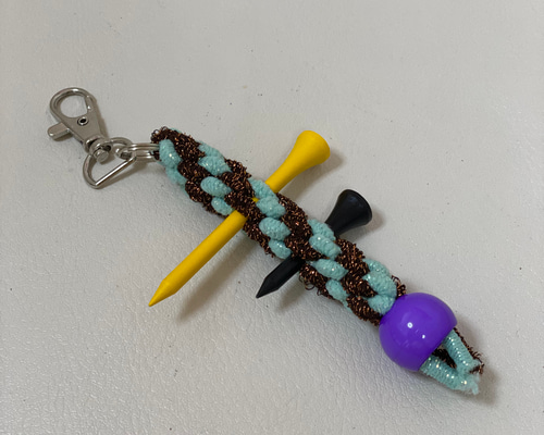 ゴルフ ティーホルダー(太) その他ファッション 慈 megu 通販