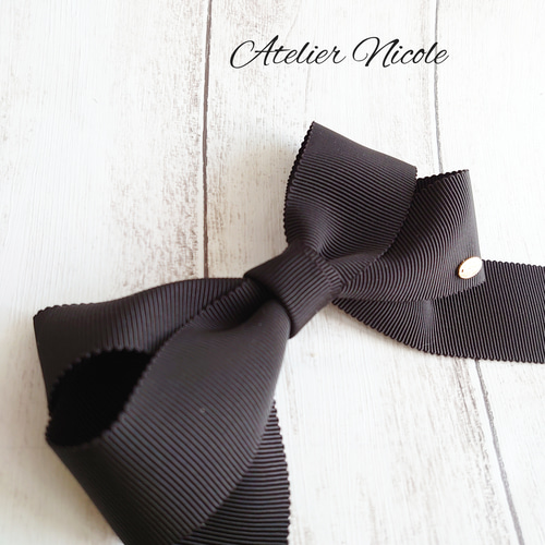 新色追加♡ グログラン　シャイニー　リボン　ヘアゴム  ヘアクリップ 楽天市場】【LINE友だち200円引き対象】【訳あり】 リボン ヘアゴム