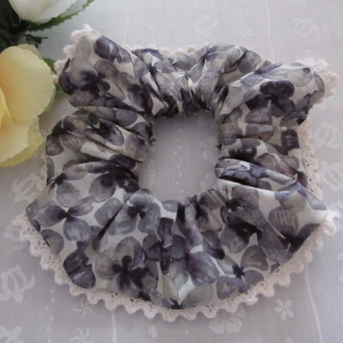 ☆ リバティ ☆ シュシュ ☆ Katie Ann ☆ ケイティアン ☆ グレー系