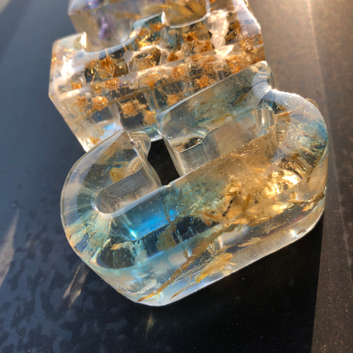 レジンアート　アルファベットオブジェ【Ｔ、A、Cセット】 レジンアートアルファベットオブジェ 立体・オブジェ see sea 通販