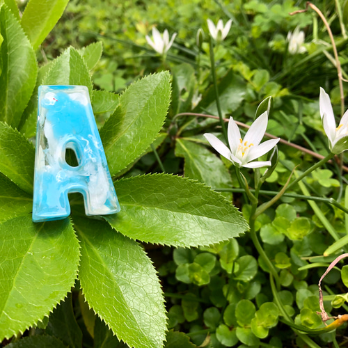 レジンアートアルファベットオブジェ 立体・オブジェ see sea 通販