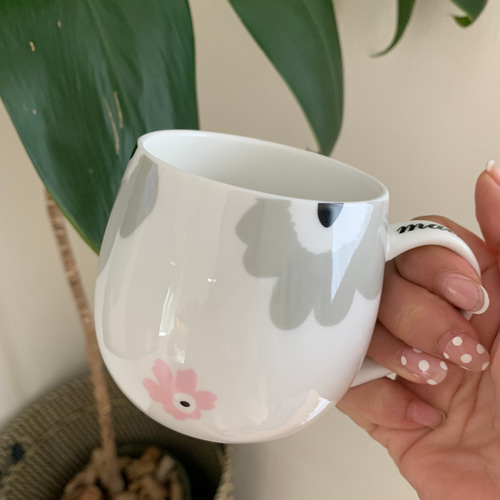 マグ コーヒー 花柄 シンプル コップ マグカップ 25nico☺︎pon 通販