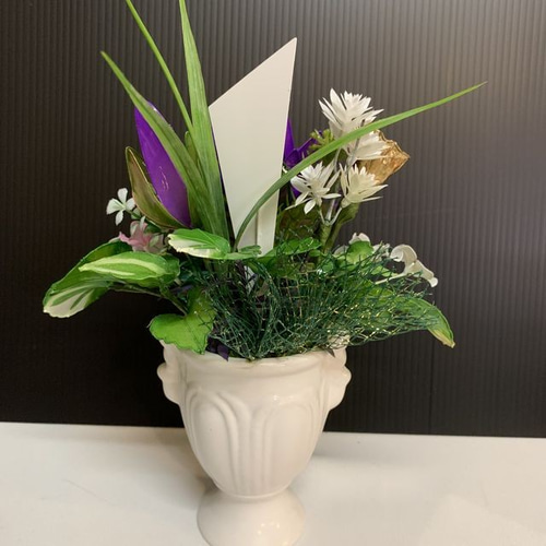 仏花【すいれん】（アメリカンフラワー） アートフラワー kobo-toki