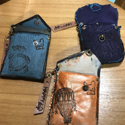 セミオーダー レザークラフト 携帯灰皿 小物入れ 小銭入れ その他