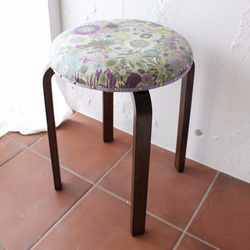 自由打印小蘇珊娜（紫色）防水凳（茶） 第1張的照片