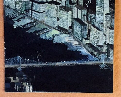 パステル画 ニューヨーク TIMES SQUARE Print, 11 X 14 New York Art, Broadway Sketch