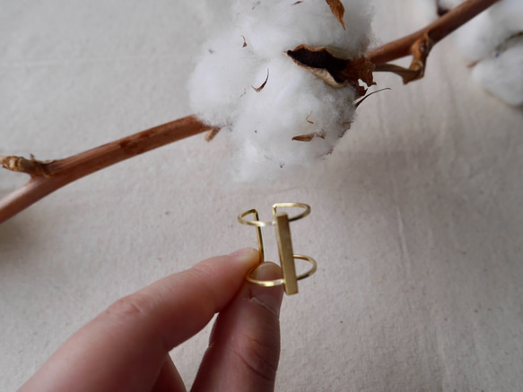 角棒　リング 2枚目の画像