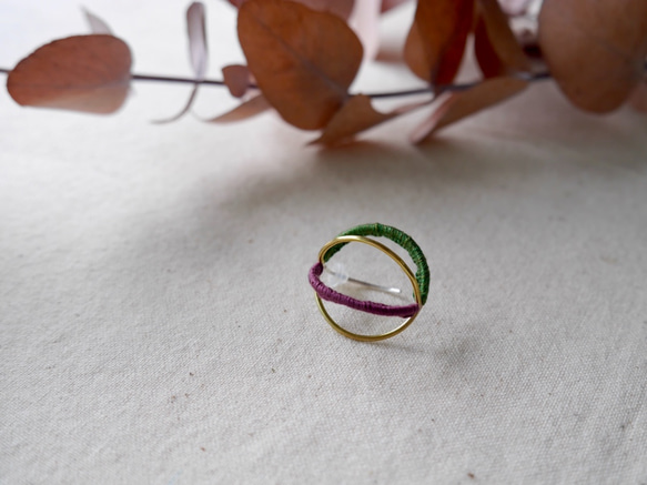 立体◯（片耳）　　※カラーオーダーできます 5枚目の画像