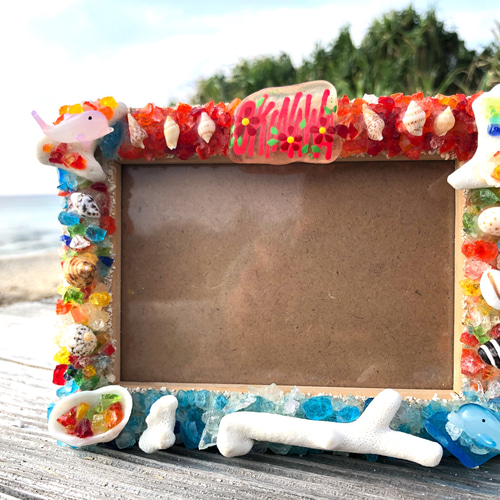 沖縄フォトフレーム フォトフレーム・写真立て タイシ 通販 6421519