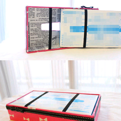 ラミネートのスタイリッシュなティッシュボックスケース 4枚目の画像
