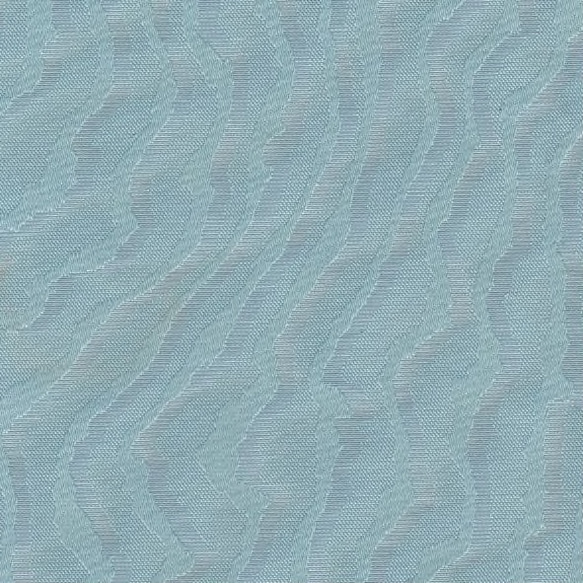 ジャガード織物生地　2066 ブルー　モアレ柄 1枚目の画像