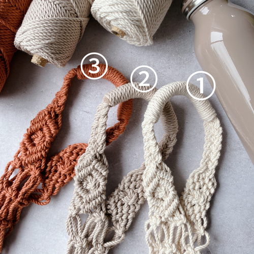 マクラメボトルホルダー その他ケース saemo 通販 12071514｜Creema