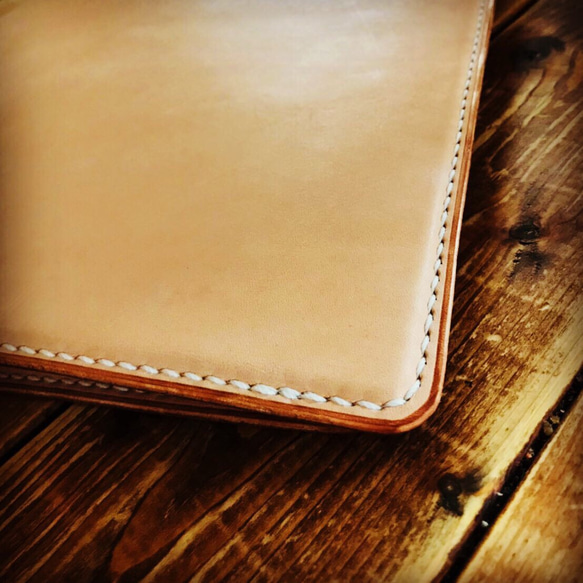 栃木レザー クリップファイル クリップボード 革バインダー レザーバインダー 手縫い A4用紙サイズ レザーファイル また