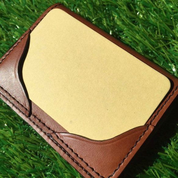 【サブ財布】多機能コインケース(brown) 2枚目の画像