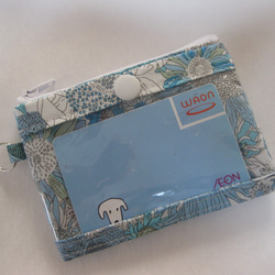 キーポーチ　カードケース　ミニ財布　リバティ　スモールスザンナ 2枚目の画像