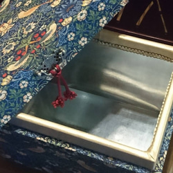 茶箱　ウィリアムモリス   イチゴ泥棒　5キロ 3枚目の画像