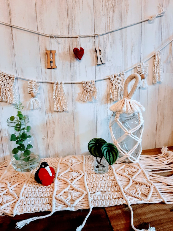 マクラメガーランド ウェルカムボード Oriori 通販 9891739｜Creema